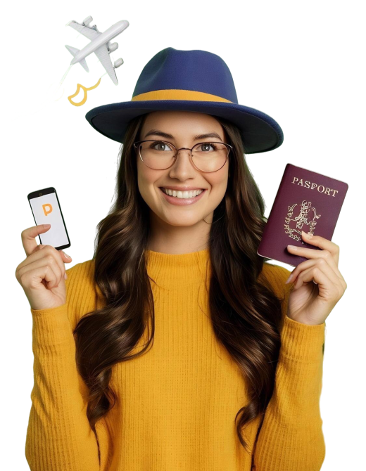 copy-space-hat-with-airplane-passport